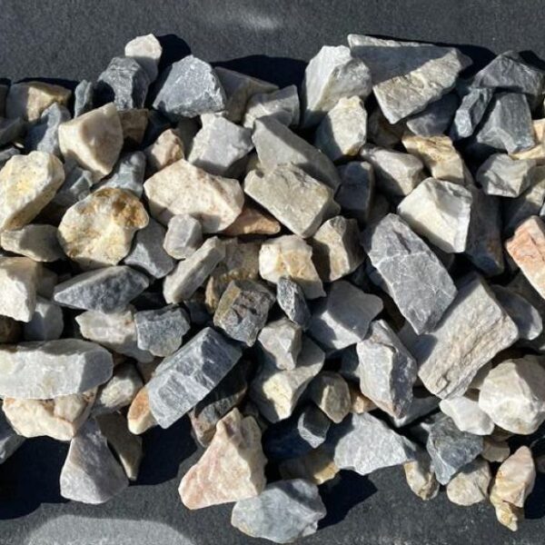 Dekorační kamenná drť dolomit azurový