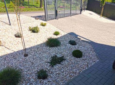 Dekorační kamenná drť dolomit barevný