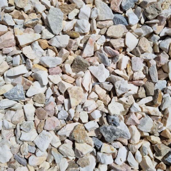 Dekorační kamenná drť dolomit barevný
