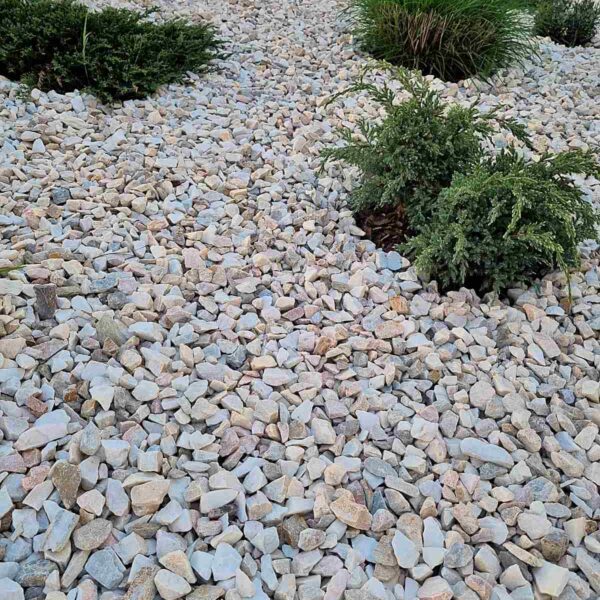 Dekorační kamenná drť dolomit barevný